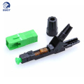 Manufacturing FTTH fiber optic fast connector SC UPC or SC APC